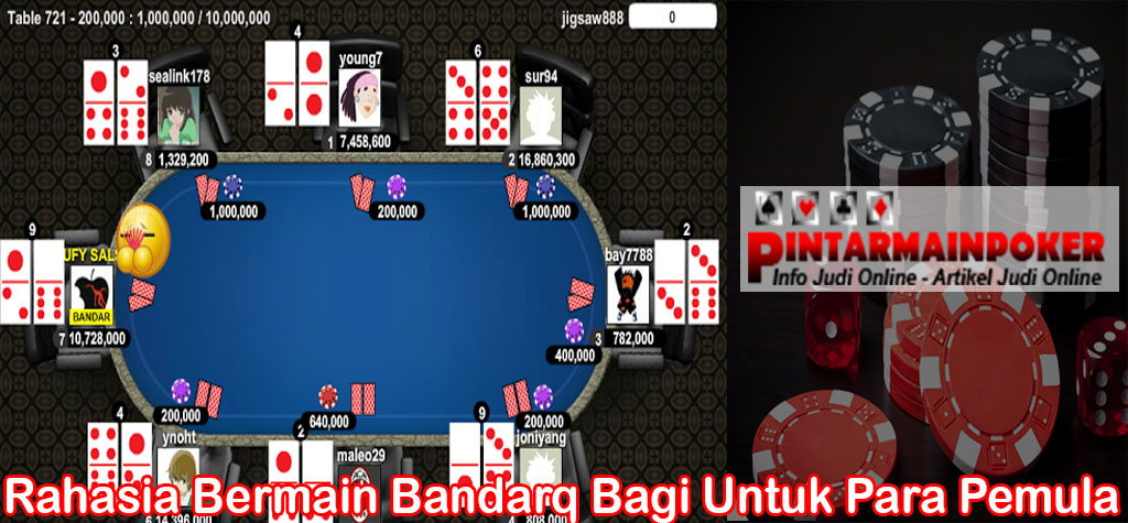 Rahasia Bermain Bandarq Bagi Untuk Para Pemula