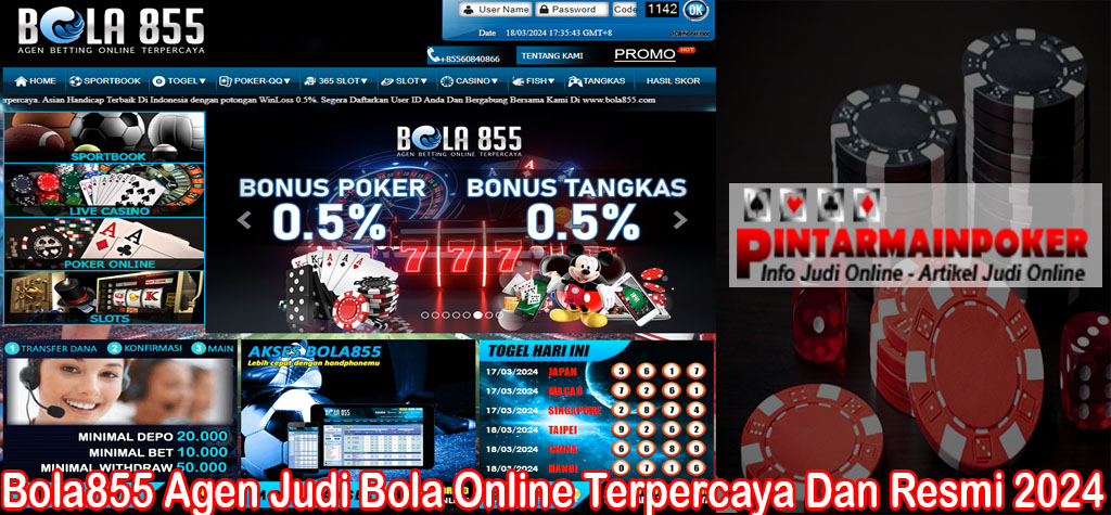 Bola855 Agen Judi Bola Online Terpercaya Dan Resmi 2024